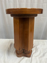 Load image into Gallery viewer, 1980's postmodern wooden side table

