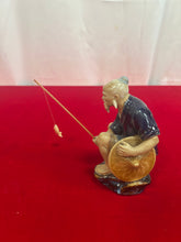 Load image into Gallery viewer, Chinese vintage mud man fisherman

