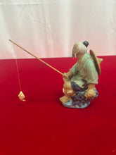 Load image into Gallery viewer, Chinese vintage mud man fisherman
