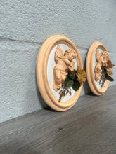 Load image into Gallery viewer, twin floral angles ornaments
