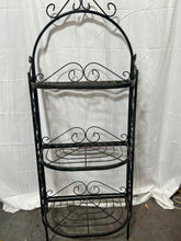 Load image into Gallery viewer, 3 tier iron plant stand
