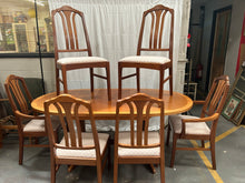Load image into Gallery viewer, Parker Knoll dining table &amp; chairs
