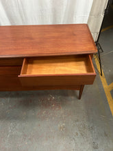 Load image into Gallery viewer, 1960's mid-century walnut &amp; teak sideboard
