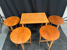 Load image into Gallery viewer, Vintage Danish teak mid century nest of tables
