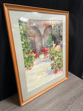Load image into Gallery viewer, Courtyard Water Colour Print
