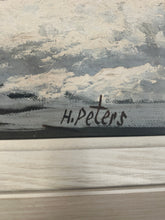 Load image into Gallery viewer, Winter landscape oil painting
