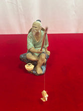 Load image into Gallery viewer, Chinese vintage mud man fisherman

