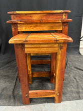 Load image into Gallery viewer, Solid wood nest of tables
