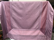 Load image into Gallery viewer, Large pink/purple bedspread
