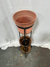 Load image into Gallery viewer, 3 tier iron plant stand
