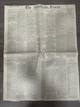 Load image into Gallery viewer, Original 1924 The times newspaper
