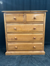 Load image into Gallery viewer, Pine Chest Of Drawers
