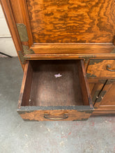 Load image into Gallery viewer, vintage armoire chest cabinet
