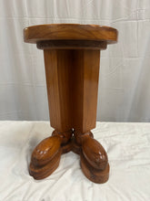 Load image into Gallery viewer, 1980's postmodern wooden side table
